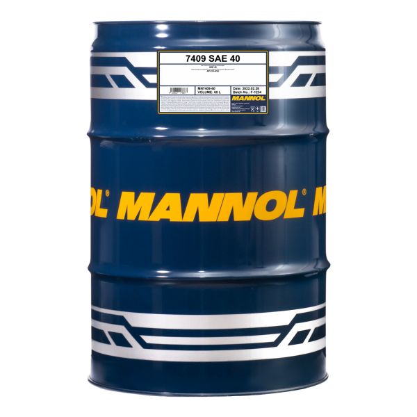 MANNOL SAE 40 Einbereichsmotoröl