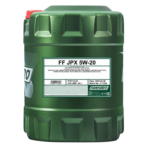 FANFARO JPX 5W-20 Leichtlauf-Motorenöl