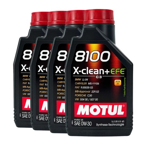 MOTUL 8100 X-Clean + EFE SAE 0W-30 Motorenöl