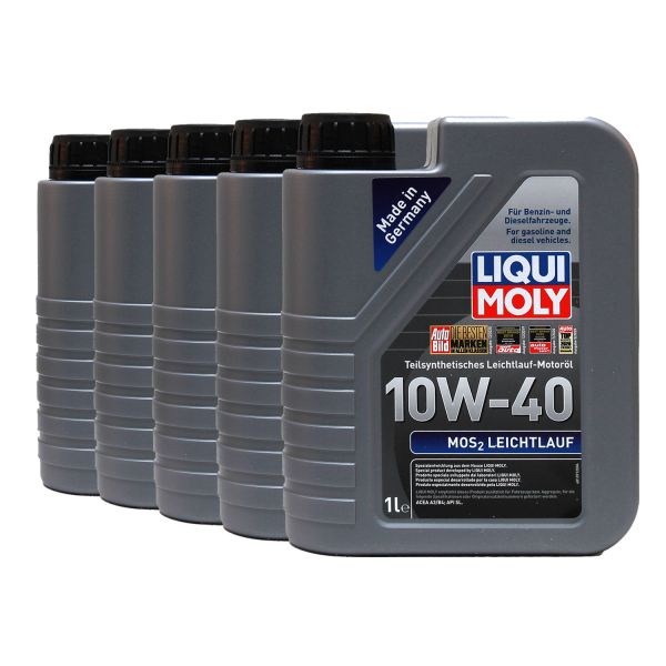 LIQUI MOLY Mos2 Leichtlauf 10W-40 Motorenöl
