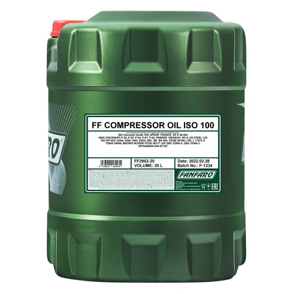 FANFARO Compressor Oil ISO 100 Kompressorenöl