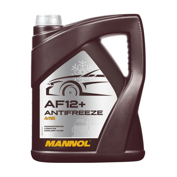 MANNOL Longlife Antifreeze AF12+ Kühlerfrostschutz Konzentrat rot