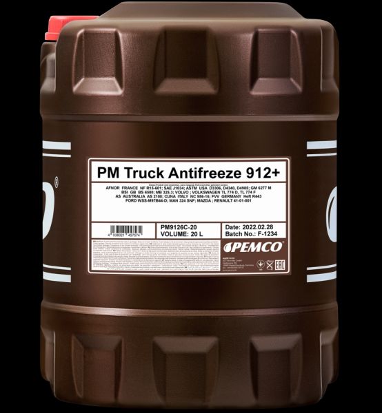 PEMCO Truck Antifreeze 912+ Kühlerfrostschutzkonzentrat