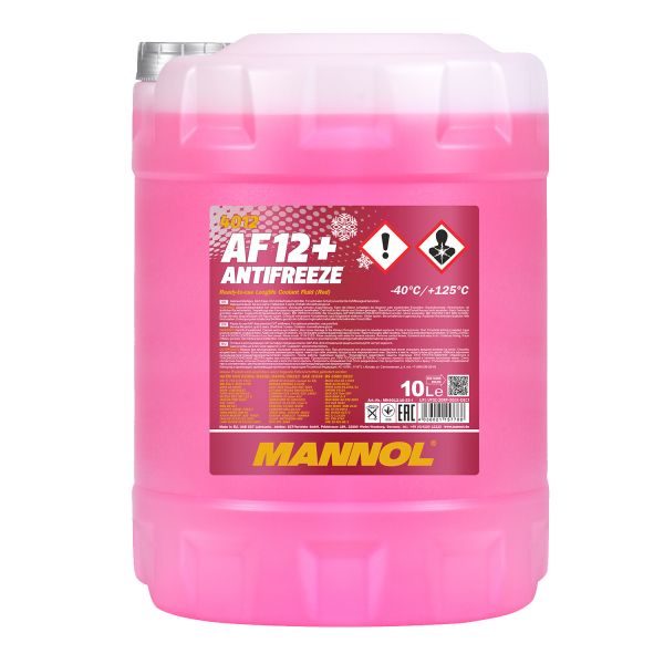 MANNOL Antifreeze AF12+ Frostschutz Fertiggemisch (-40°C)