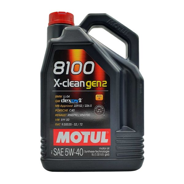 MOTUL 8100 X-clean GEN2 SAE 5W-40 Motorenöl