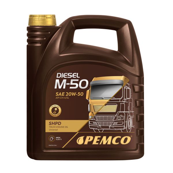 PEMCO Diesel M-50 SHPD 20W-50 Motorenöl