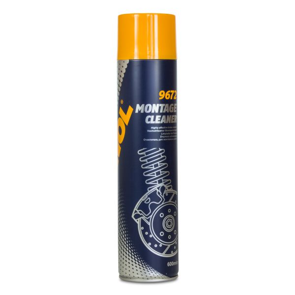 MANNOL 9672 Montage Cleaner Spray, Bremsenreiniger, Universalreiniger, 600ml