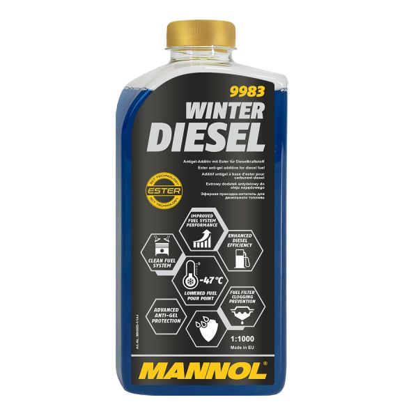 MANNOL Winter-Diesel - Winterzusatz für Dieselkraftstoffe