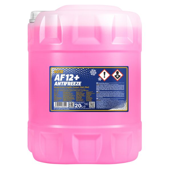 MANNOL Antifreeze AF12+ Frostschutz Fertiggemisch (-40°C)