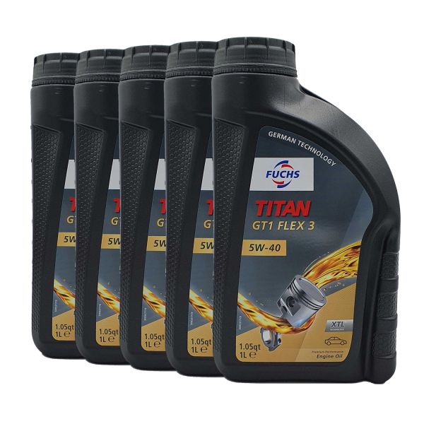 FUCHS Titan GT1 Flex 3 SAE 5W-40 Motorenöl