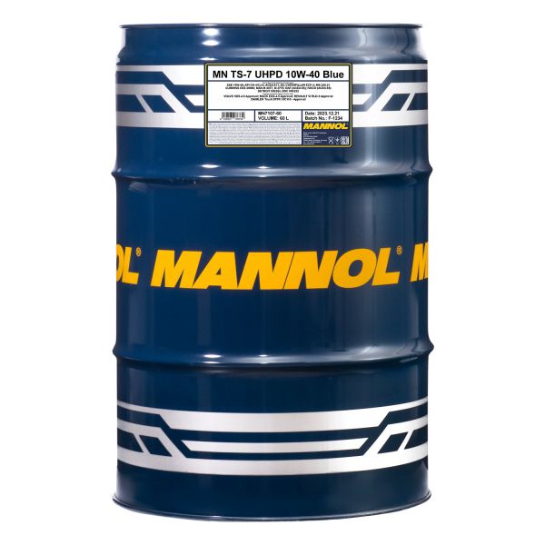 MANNOL SAE 10W-40 TS-7 UHPD Blue