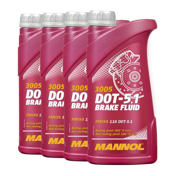 MANNOL Brake Fluid DOT 5.1 Bremsflüssigkeit
