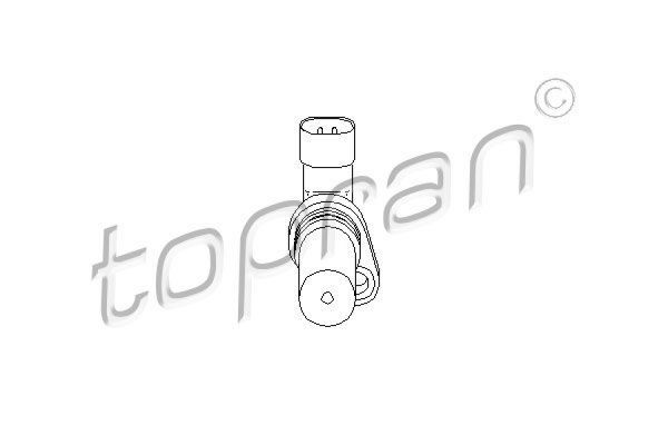 TOPRAN 207 066 Impulsgeber Kurbelwelle Opel, Ford, PSA, Fiat, General Motors